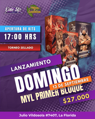 Lanzamiento Relatos de Dominios de Ra [Domingo 13]