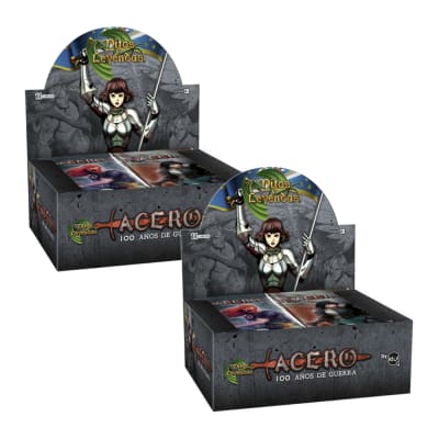 Pack Display Mitos y Leyendas Acero X 2 Pack Display Mitos y Leyendas Acero X 2