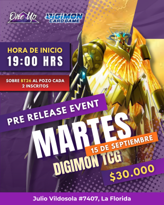 Pre-Release BT26 Digimon