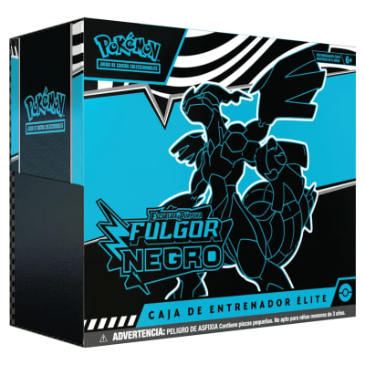 Pokemon TCG Escarlata y Púrpura - Fulgor Negro - Caja Entrenador Elite Español