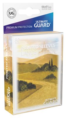 Protectores Ultimate-Guard Lands Edition 80 unidades Plains