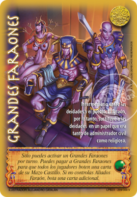 Grandes Faraones Alternativo Foil1
