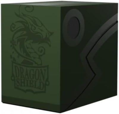 Deckbox Dragon Shield Double Shell- Forest Green/Black