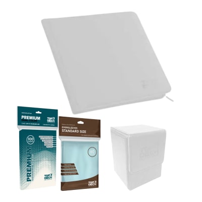 Pack TopDeck Premium Pro White- Tamaño Standard