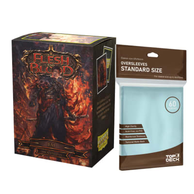 Protector Dragon Shield Art Matte Standard Flesh & Blood - Fai + Cubre Protector Top Deck