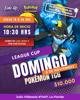 League Cup Pokémon TCG [Noviembre]