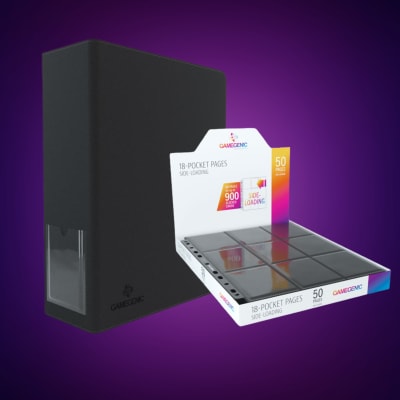 Pack Archivador Gamegenic Negro