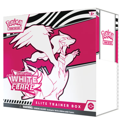 Pokemon TCG Scarlet & Violet - White Flare - Elite Trainer Box English