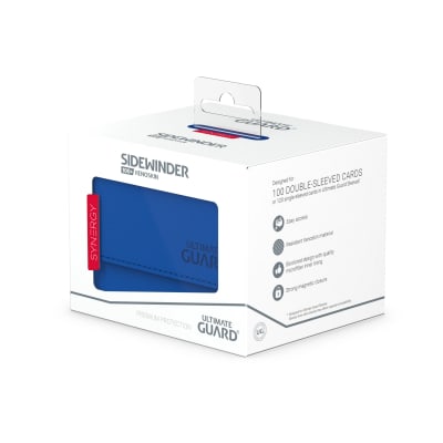 Deckbox Ultimate Guard Sidewinder 100+ Synergy - Blue/Red