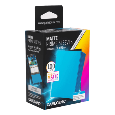 Protectores Matte Prime Sleeves - Blue