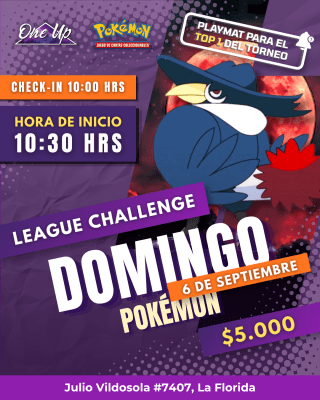 League Challenge Pokémon TCG [Septiembre]