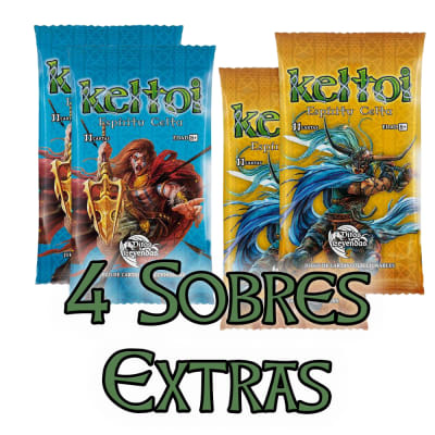 Display 24 Sobres Keltoi X2 + 4 Sobres Extras Display 24 Sobres Keltoi X2 + 4 Sobres Extras