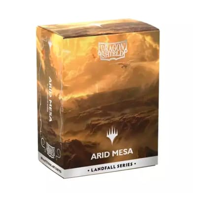 Protector Dragon Shield Art Standard Dual Matte MTG Landfall Series - Arid Mesa