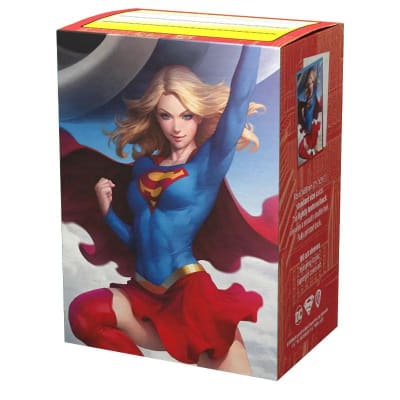 Protector Dragon Shield Art Brushed Superman Series - Supergirl1