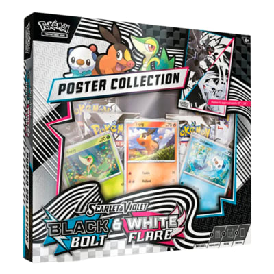 Pokemon TCG Scarlet & Violet - Black Bolt & White Flare - Unova Poster Collection English