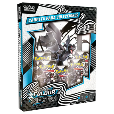 Pokemon TCG Escarlata y Púrpura - Fulgor Negro - Carpeta Para Colecciones