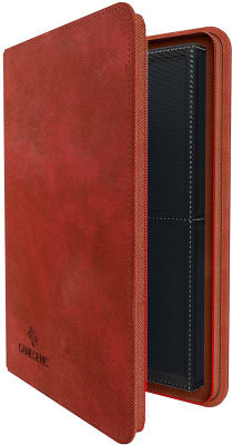Carpeta Zip-Up Album 8-Pocket - Red