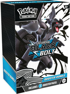 Pokemon TCG Scarlet & Violet - Black Bolt Booster Bundle Inglés1