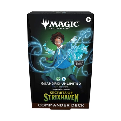 MTG Secrets of Strixhaven Commander Deck - Quandrix Unlimited (Inglés)1