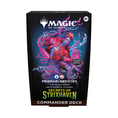 [PREVENTA] MTG Secrets of Strixhaven Commander Deck - Prismari Artistry (Inglés)1