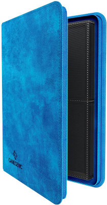 Carpeta Zip-Up Album 8-Pocket - Blue