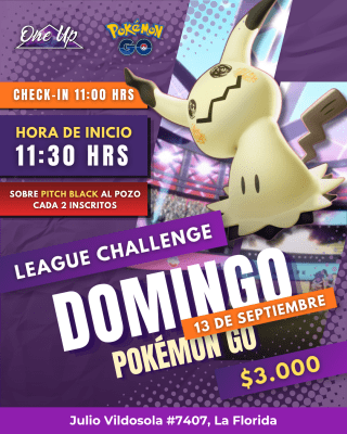 League Challenge Pokémon GO [Septiembre]