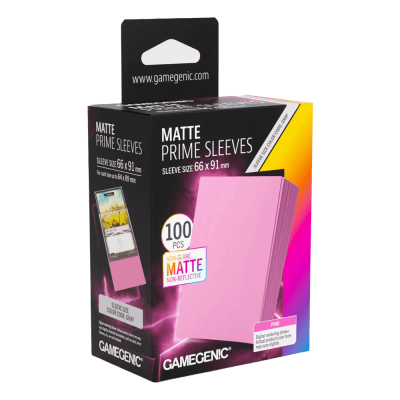 Protectores Matte Prime Sleeves - Pink