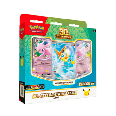 [PREVENTA] Pokémon TCG 30th Celebration Battle Deck Espeon ex (Inglés)