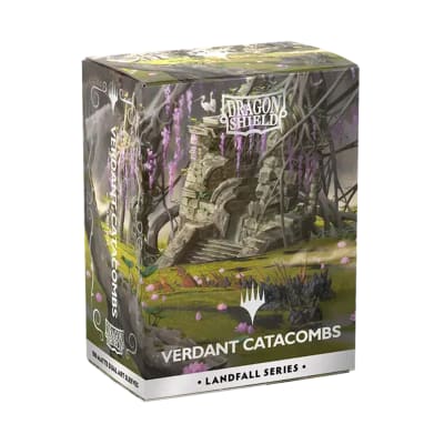 Protector Dragon Shield Art Standard Dual Matte MTG Landfall Series - Verdant Catacombs1