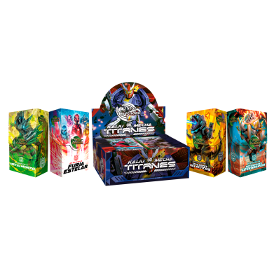 Pack Imperio Edición Kaiju vs Mecha: Titanes