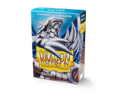 Protector Dragon Shield Japanese Matte 60u. - Silver