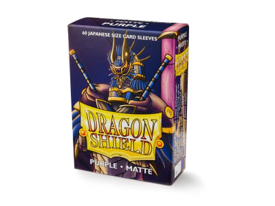 Protector Dragon Shield Japanese Matte 60u. - Purple1