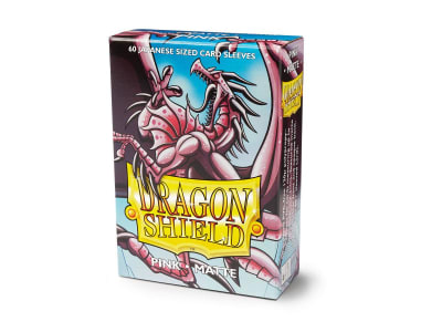 Protector Dragon Shield Japanese Matte 60u. - Pink