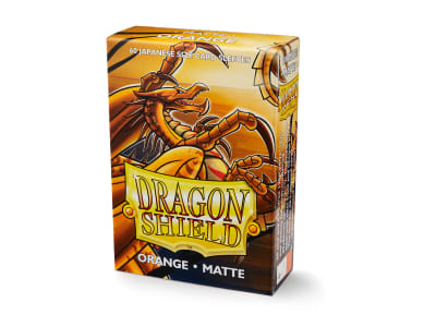 Protector Dragon Shield Japanese Matte 60u. - Orange1