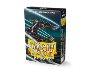 Protector Dragon Shield Japanese Matte 60u. - Jet
