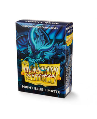 Protector Dragon Shield Japanese Matte 60u. - Night Blue