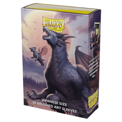 Protector Dragon Shield Japanese Art Brushed - Halloween Dragon 2023