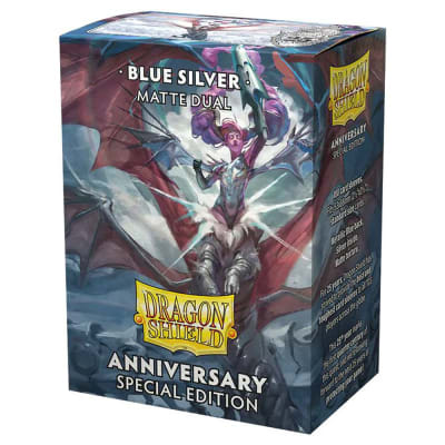 Protector Dragon Shield 25th Special Edition Dual Matte Standard - Blue Silver1