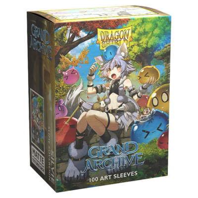 Protector Dragon Shield Art Matte Standard Grand Archive - Silvie, Slime Sovereign