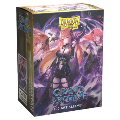 Protector Dragon Shield Art Matte Standard Grand Archive - Tristan, Shadowdancer