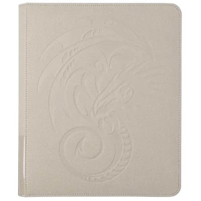 Carpeta Dragon Shield Card Codex Zipster Binder Ashen White1