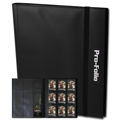 Carpeta Gaming Pro-Folio 360 Cartas - Negra Carpeta Gaming Pro-Folio 360 Cartas - Negra