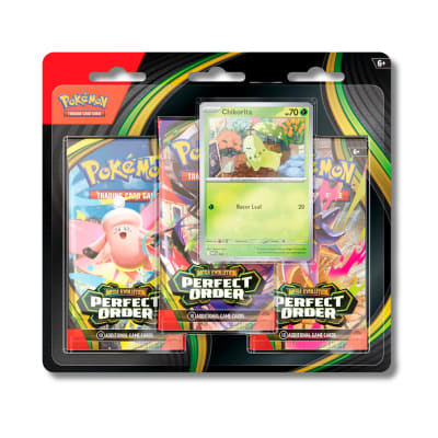 Pokémon TCG: Perfect Order - 3-Pack Blister (Inglés)1