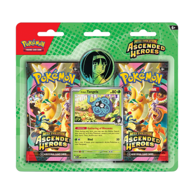 Pokémon TCG: Mega Evolution Ascended Heroes - 2-Pack Collection Erika1