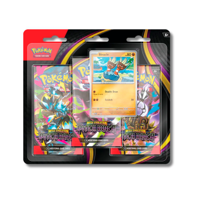 Pokémon TCG: Pitch Black - 3-Pack Blister (Inglés)