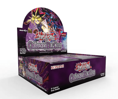Booster Box Yu-Gi-Oh! Chaos Origins (Inglés)1
