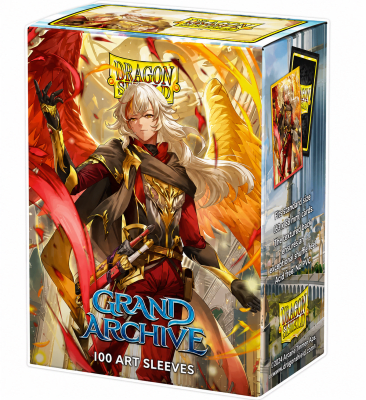 Protectores Dragon Shield Art Standard Matte Grand Archive Radiant Origins - Azrael Archangel