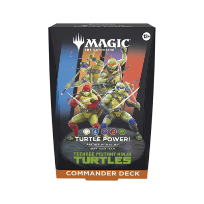 MTG Teenage Mutant Ninja Turtles Commander Deck - Turtle Power! (Inglés)