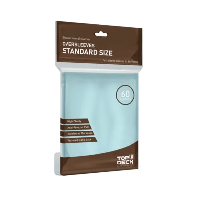 Cubre Protectores Top Deck 60u. - Standard