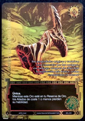 Cuerno de Camahueto Dorado